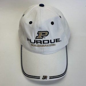 Purdue Boilermakers Hat - Velcro Adjust - College Authentics Brand - Embroidered